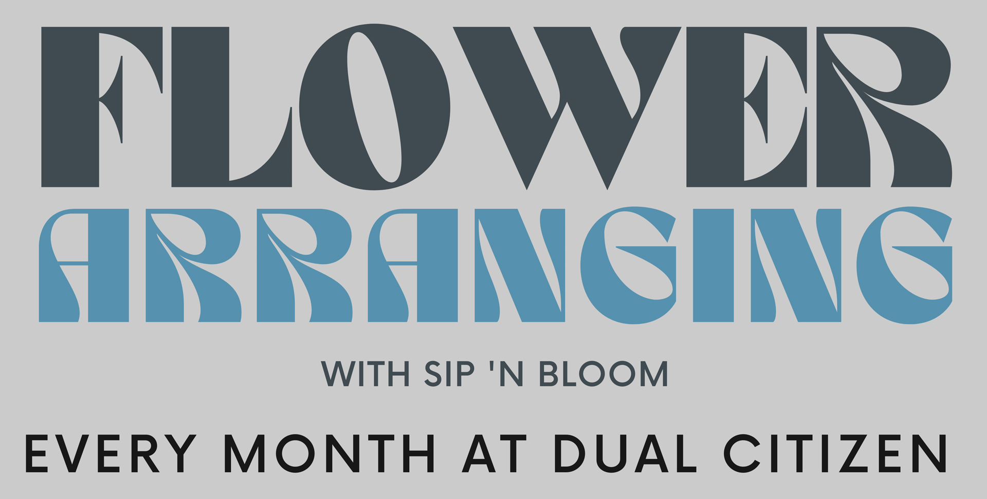 Sip ‘n Bloom – Flower Arranging Class