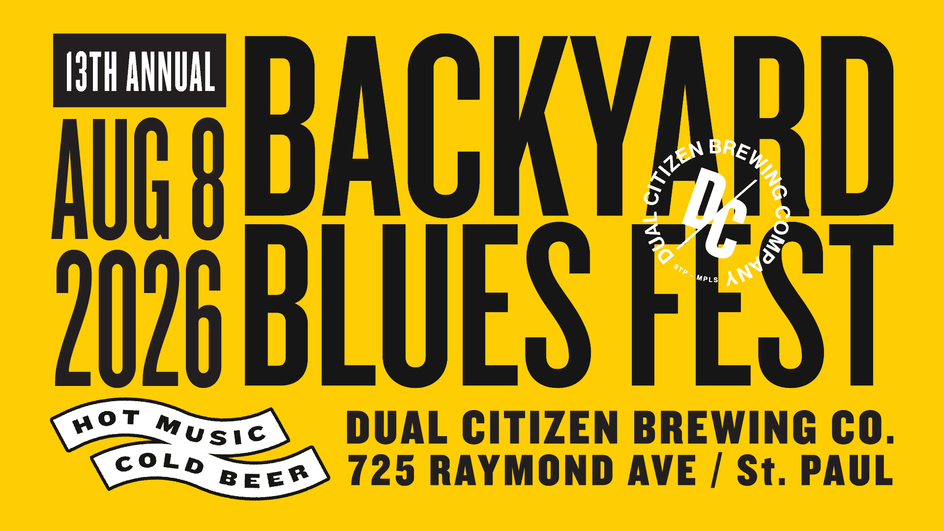 13th Annual Backyard Blues Festival