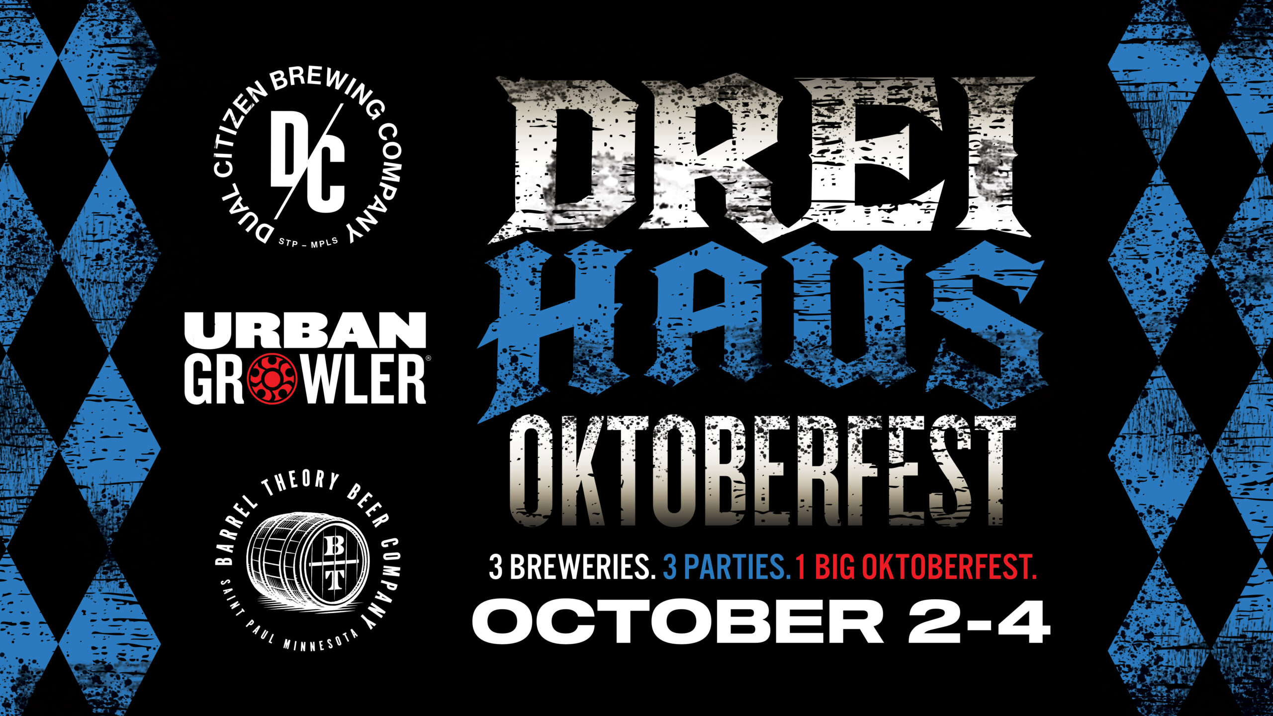 Drei Haus: A 3 Brewery Oktoberfest!